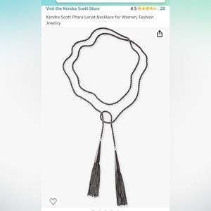 Kendra Scott Phara Lariat necklace